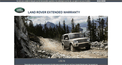 Desktop Screenshot of landrover-extendedwarranty-extend-invited.motor-admin.com